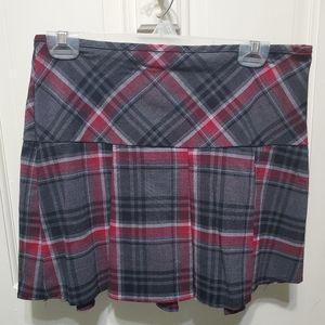 Jane Baar Plaid Skirt